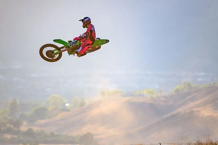 Ecco Jorge Prado sulla Kawasaki!